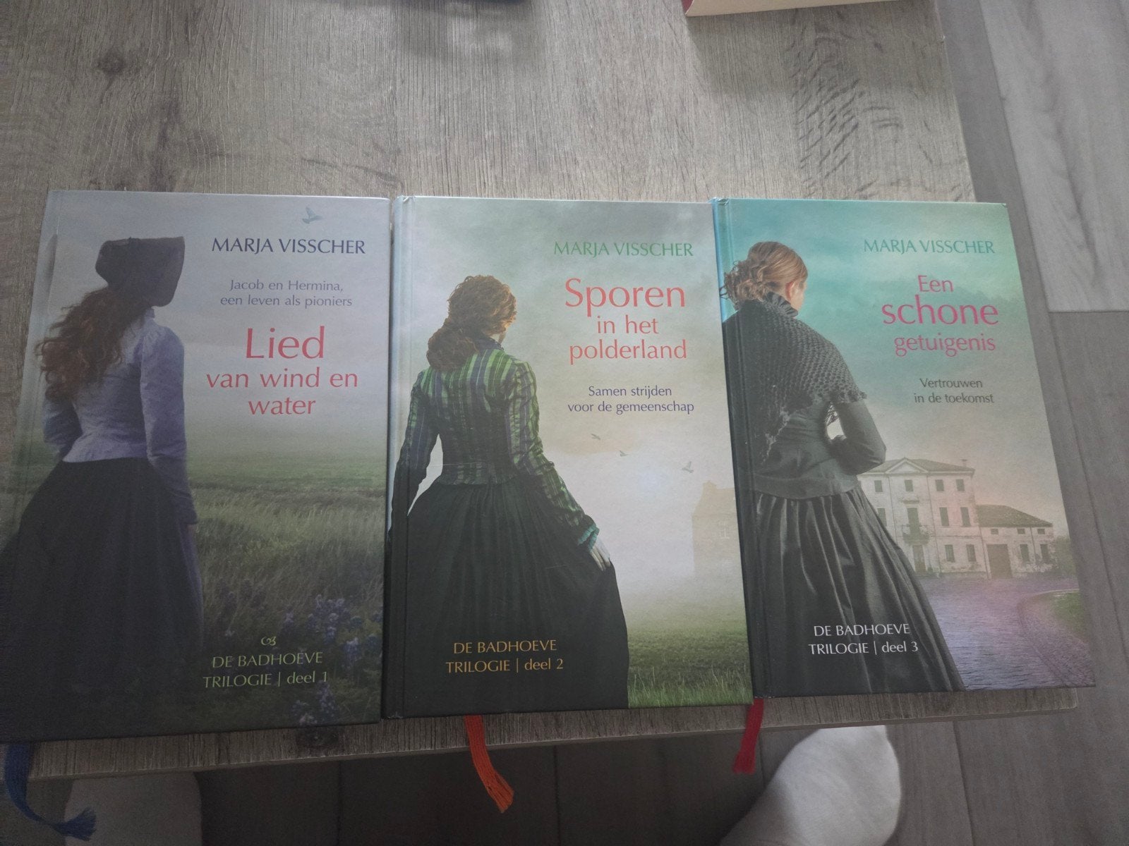 Marja Visscher - De Badhoeve Trilogie (3 delen), Ophalen of Verzenden, Zo goed als nieuw, Marja Visscher, Nederland