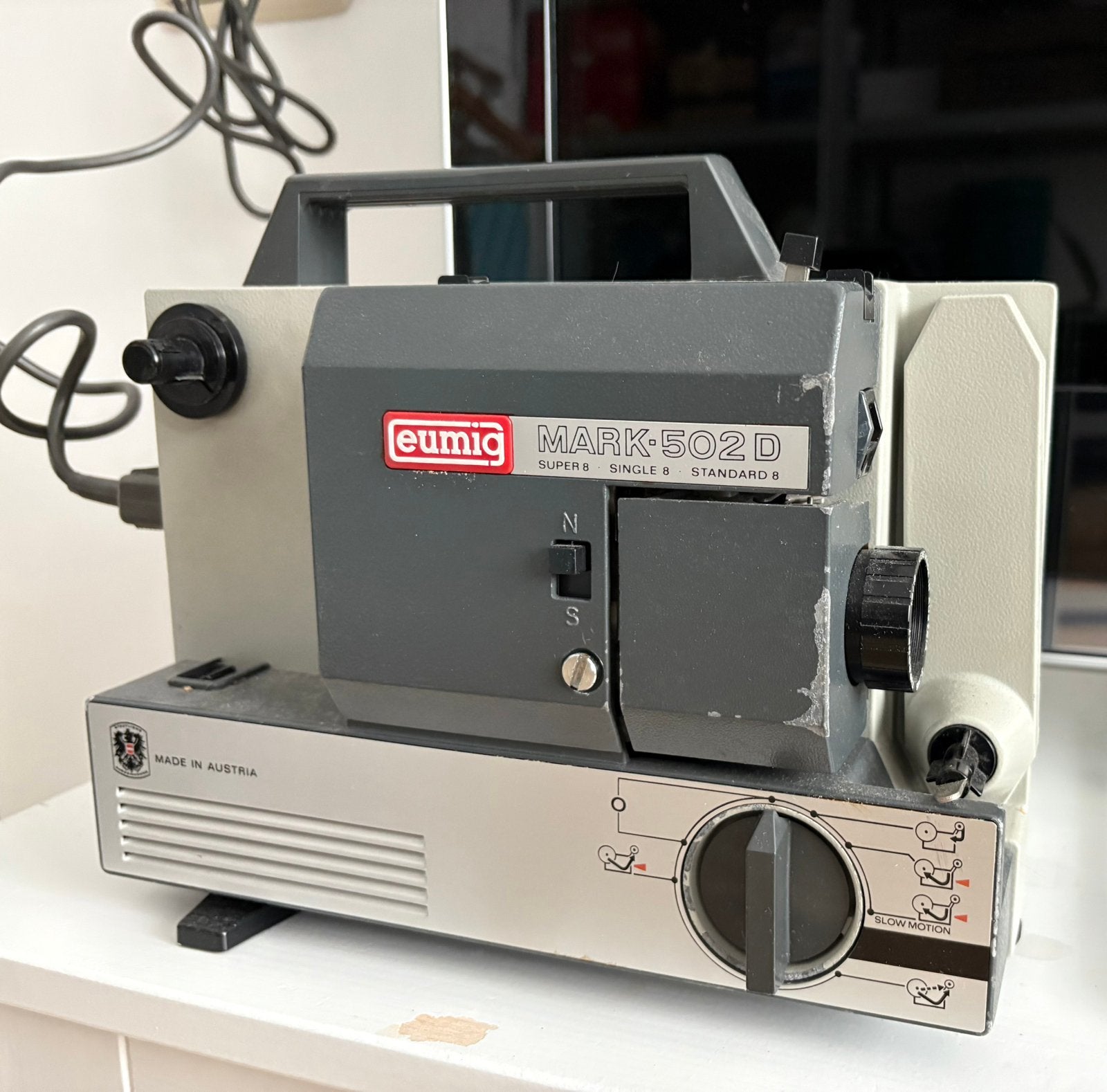 Eumig mark502-D, Ophalen