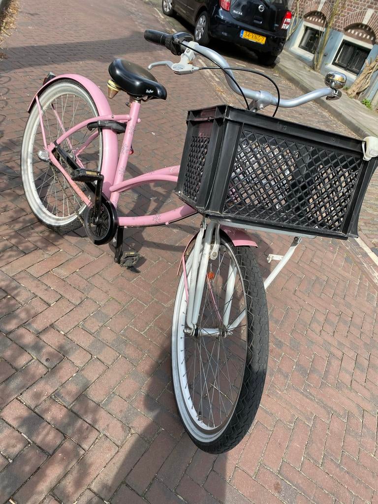 Roze Cortina Cruiser Damesfiets - 3 Versnellingen, Ophalen, Zo goed als nieuw, Overige merken, Versnellingen