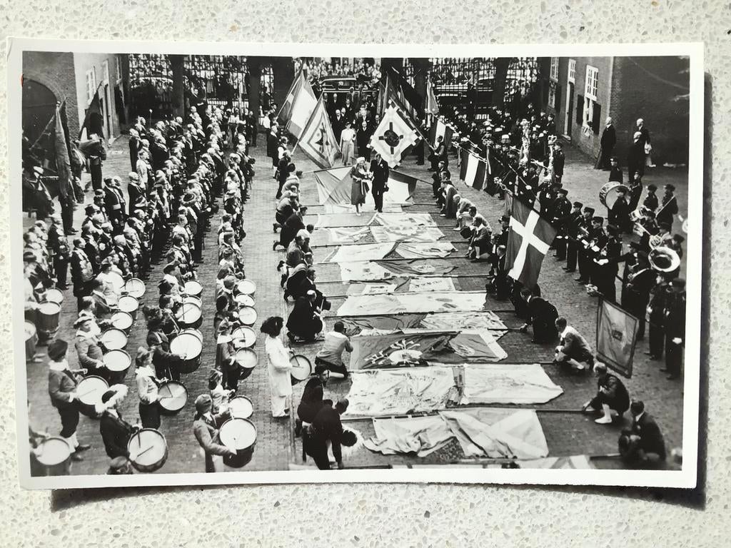 Den Bosch ‘s Hertogenbosch koningin Juliana sept. 1949, Ophalen of Verzenden, 1940 tot 1960, Ongelopen, Noord-Brabant