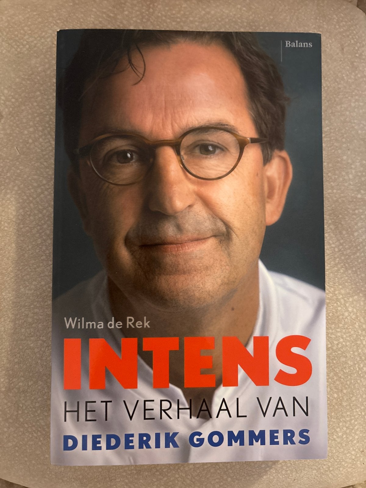 Intens: Het verhaal van Diederik Gommers - Wilma de Rek, Ophalen of Verzenden, Zo goed als nieuw, Overige