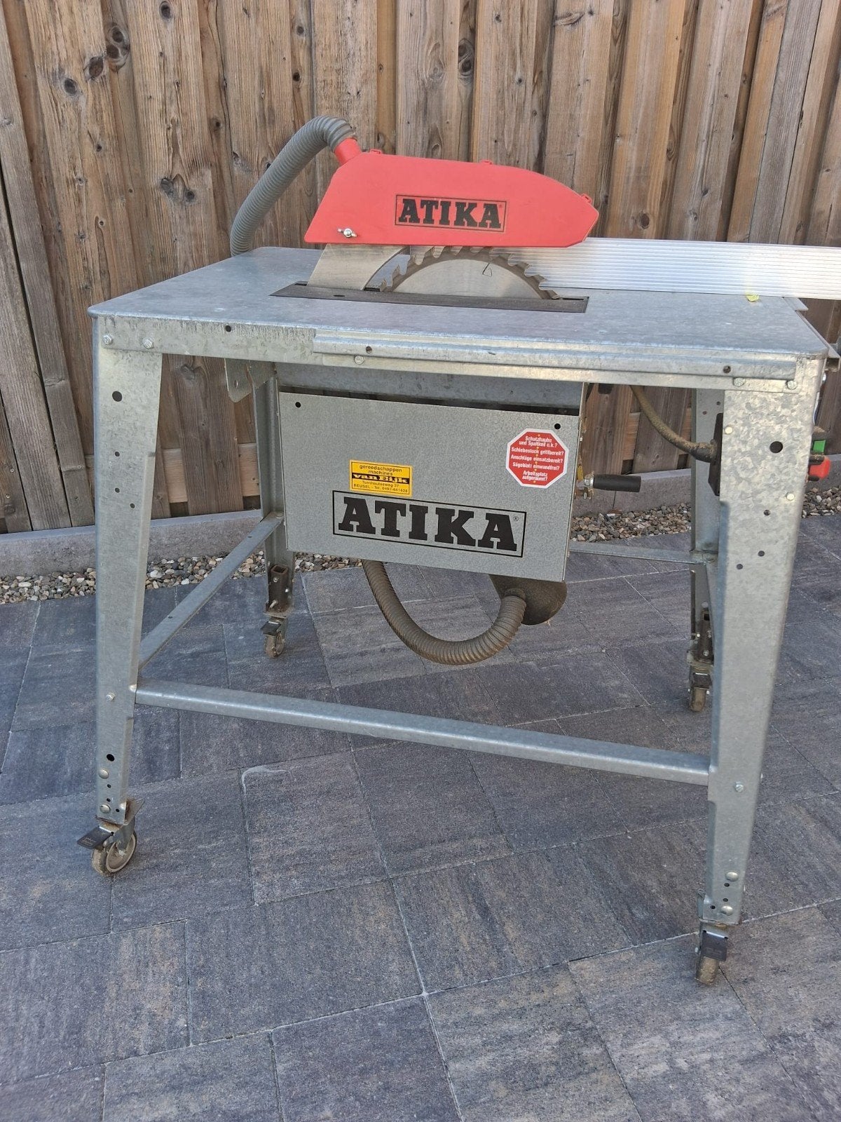 Atika HT 315 Cirkelzaag - Krachtig en Betrouwbaar, Ophalen, Gebruikt, Cirkelzaag, 70 mm of meer