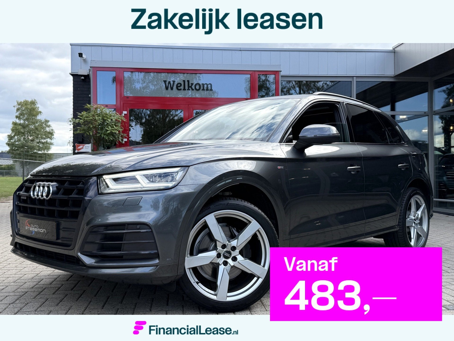 Audi Q5 50 TFSI-e QUATTRO *!* 2x S-LINE *!* PANODAK/ RS STOE, Automaat, 2005 kg, Euro 6, 4 cilinders