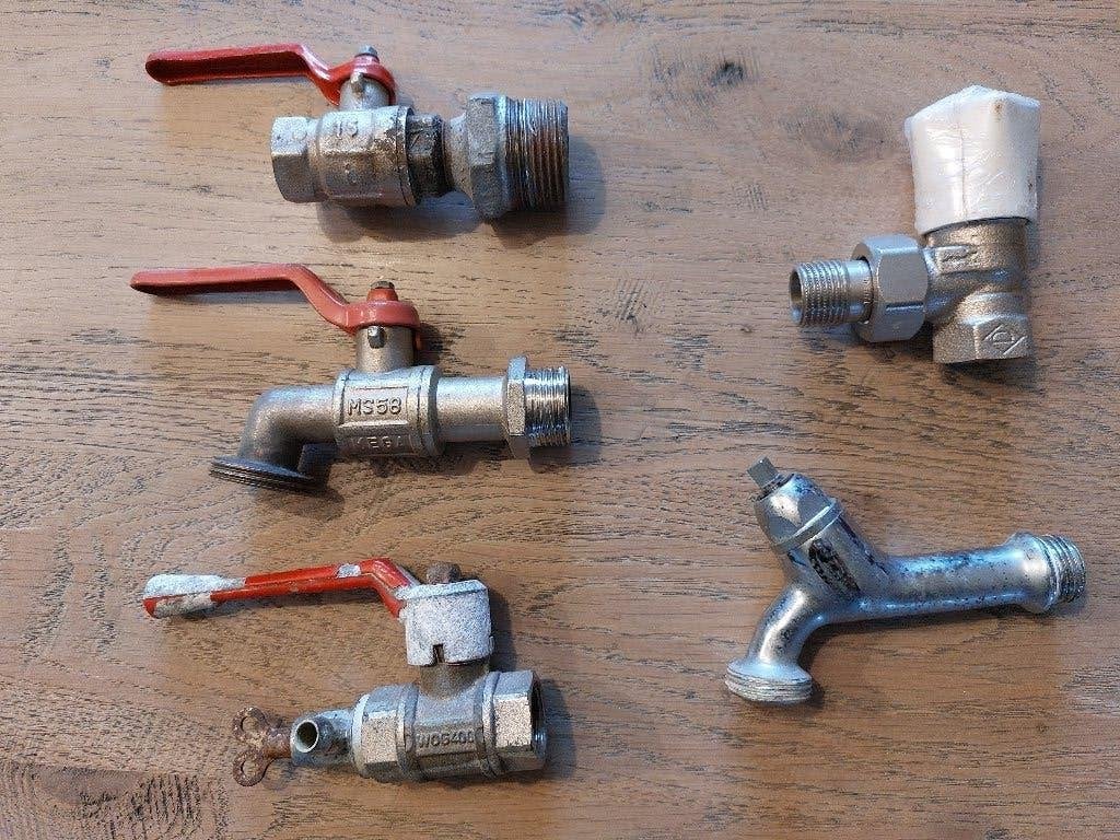 Kogelkraan tapkraan radiatorkraan kraan, Ophalen of Verzenden, Zo goed als nieuw, Kraan