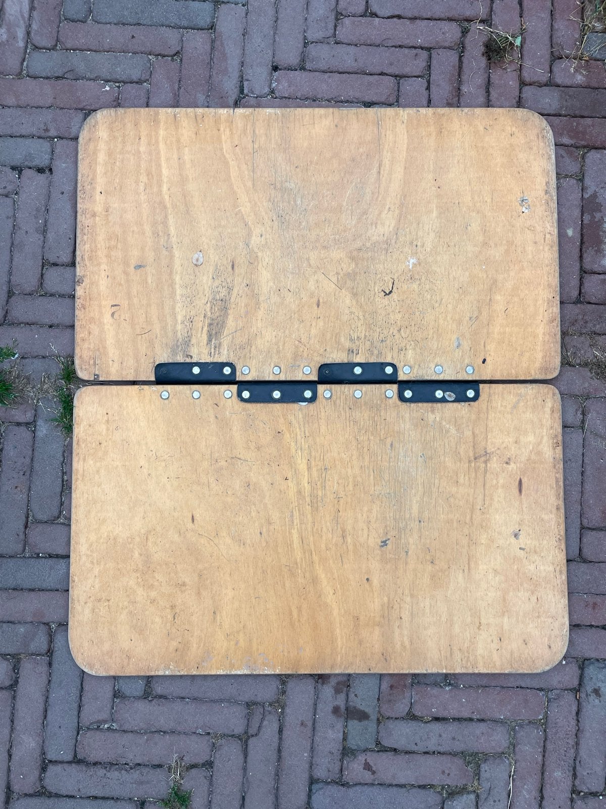 Foto 5 van Achilles rubberboot met peddels en houten vloer