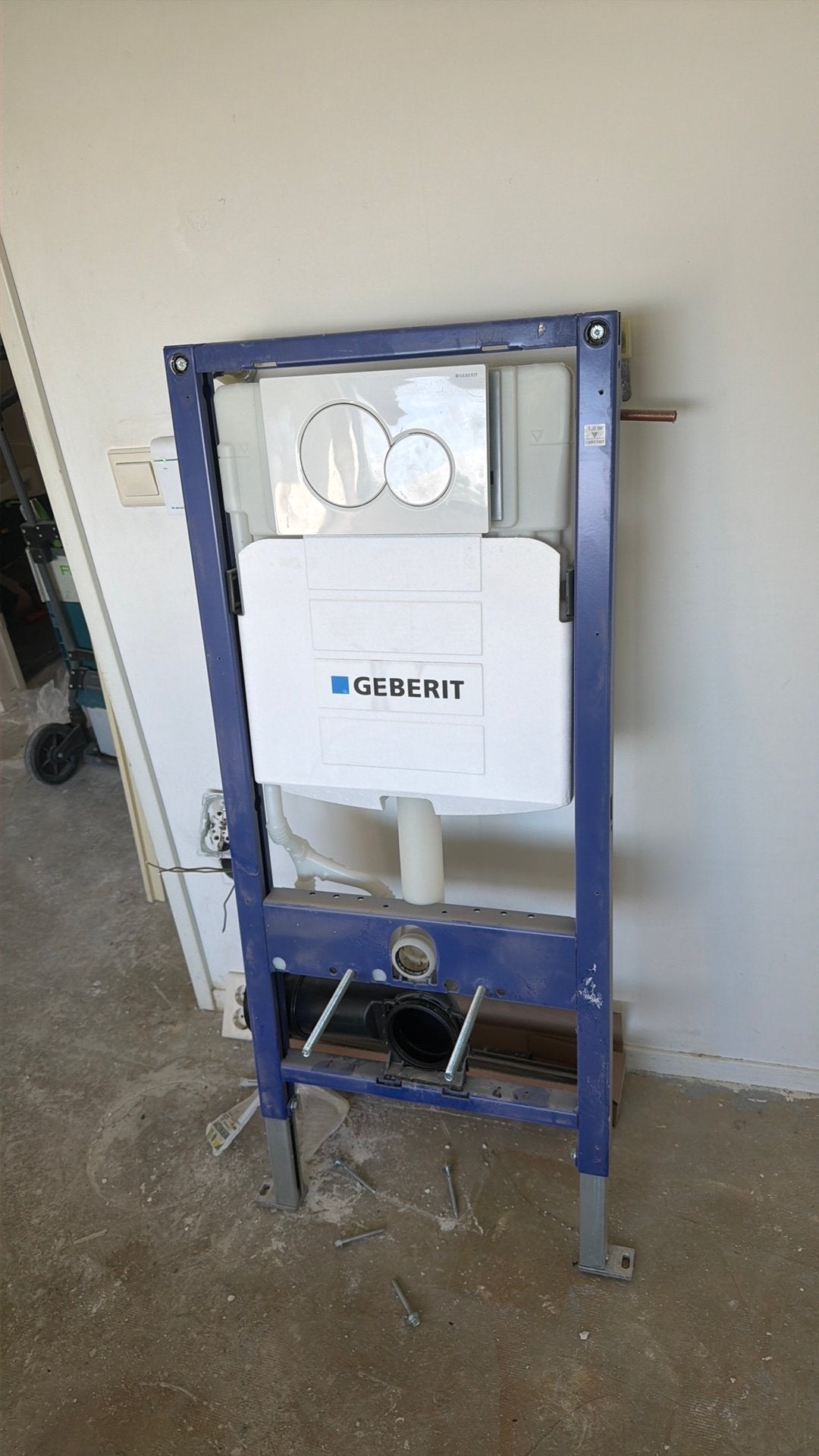 Gebetit inbouw reservoir, Doe-het-zelf en Verbouw, Sanitair, Ophalen, Toilet
