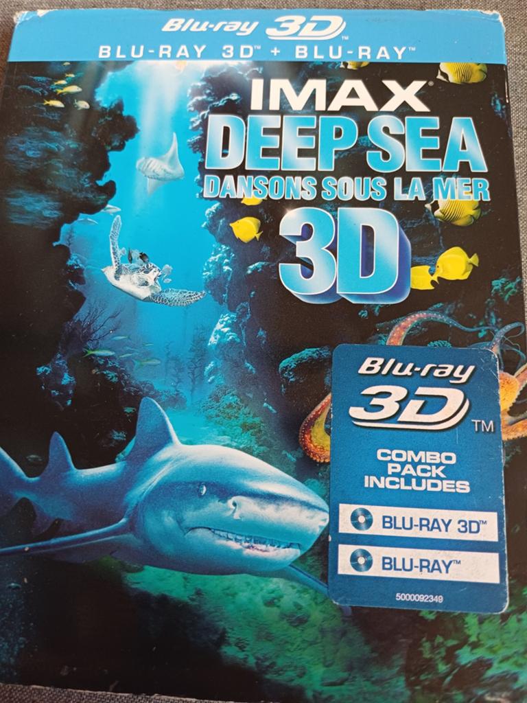Imax 3d deep sea, Cd's en Dvd's, Blu-ray, Ophalen of Verzenden, Zo goed als nieuw, Muziek en Concerten