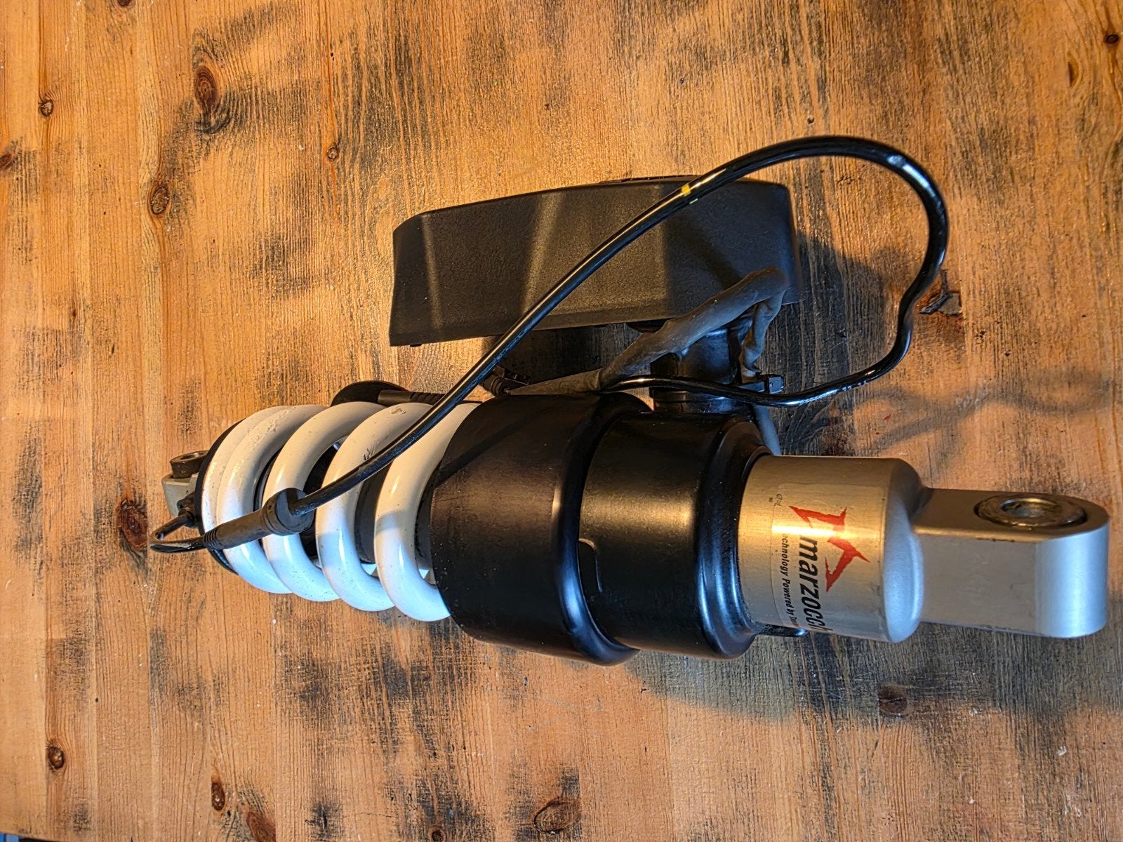 BMW Motorfiets Schokdemper Achter ESA Marzocchi, Motoren, Ophalen of Verzenden