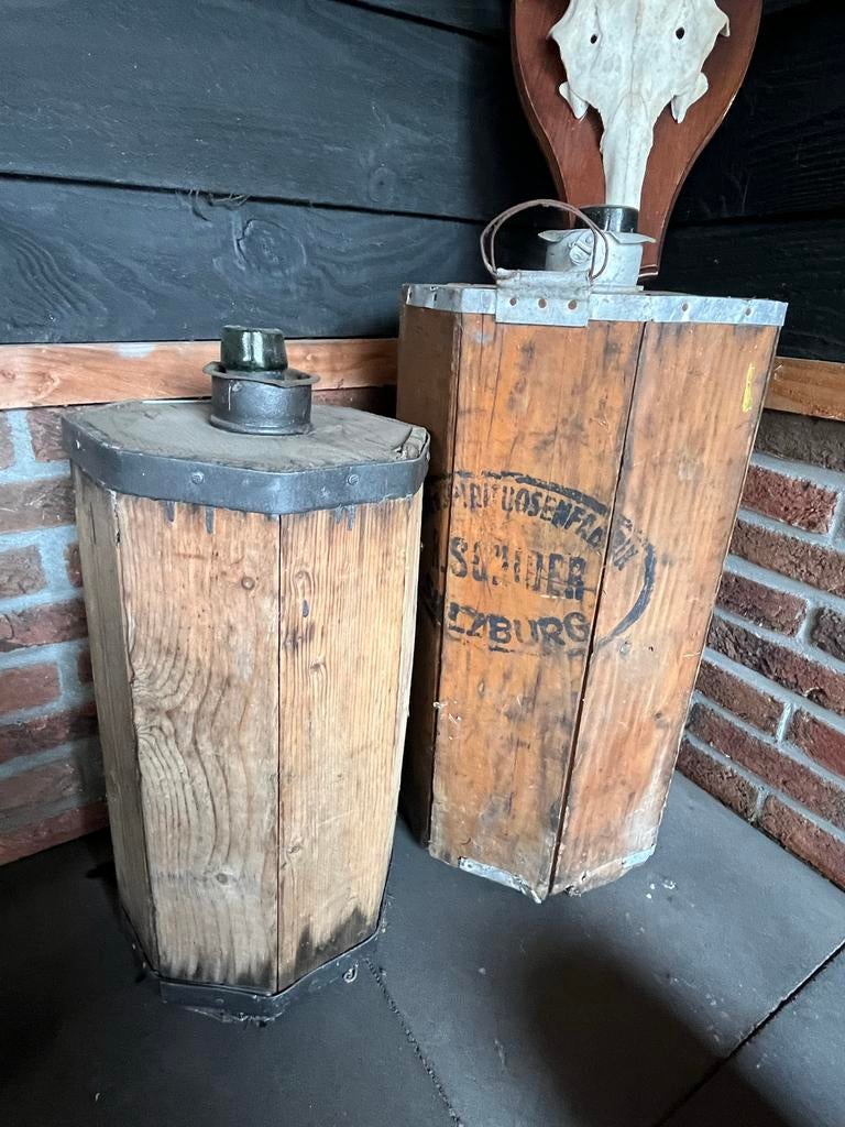 Antieke Houten wijnvaten / Transportvaten - Salzburg, Ophalen