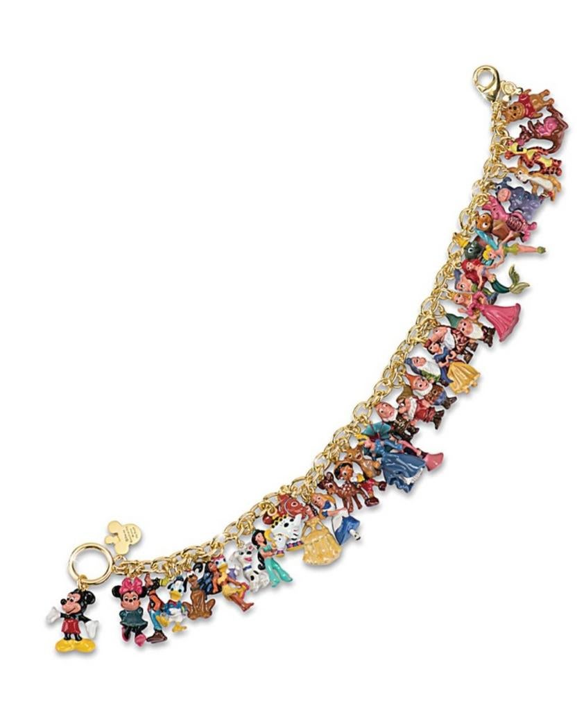 Disney Bradford Exchange Armband, Overige materialen, Ophalen of Verzenden, Zo goed als nieuw, Met bedels of kralen