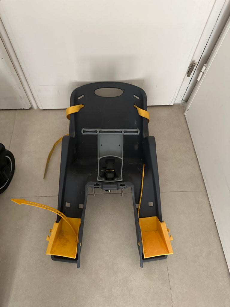 Gebruikt fietszitje voor kinderen - achterzitje, Ophalen, Achterzitje, 9 t/m 18 kg, Gebruikt