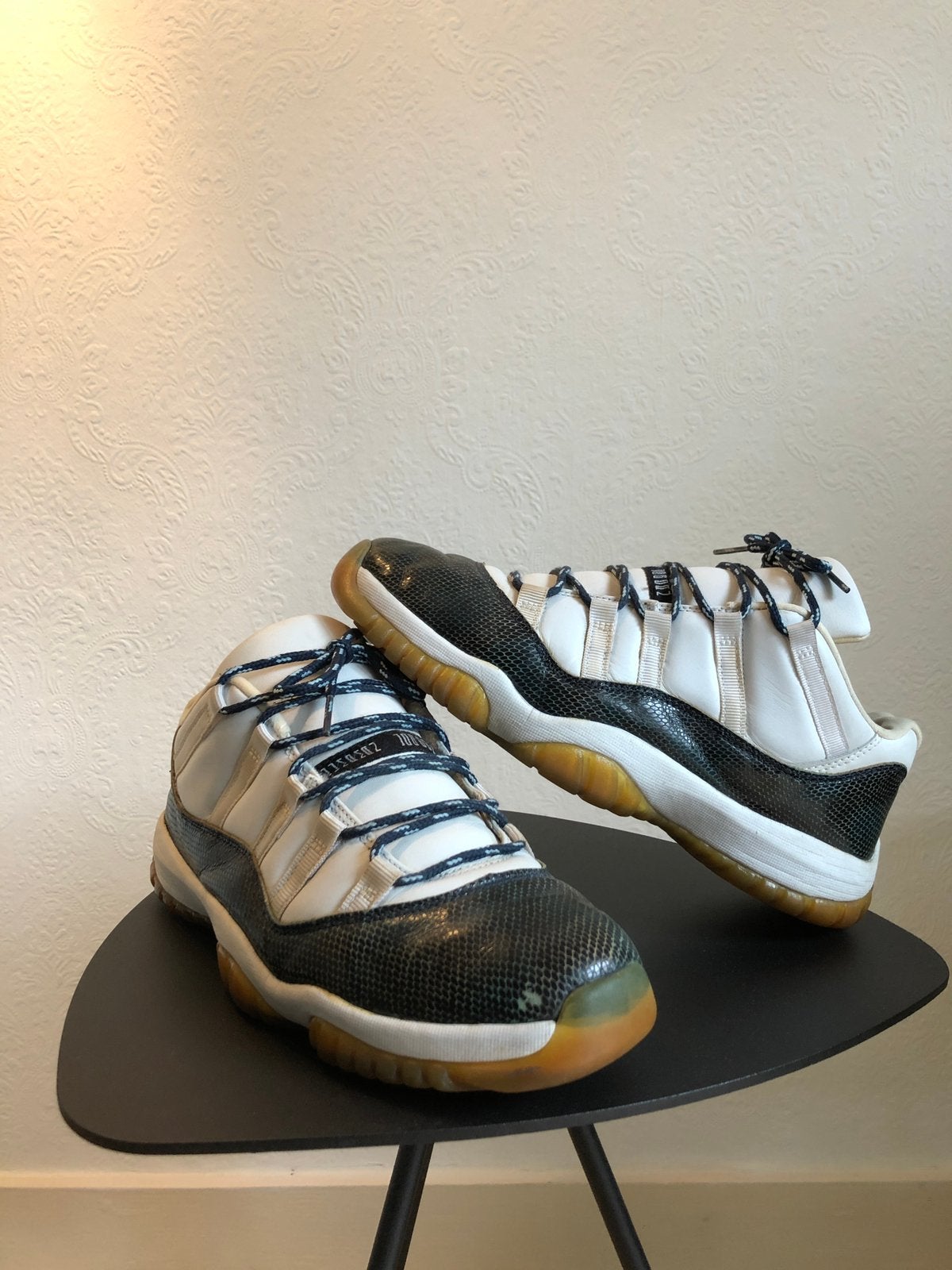 Nike Air Jordan 11 Low Navy Snakeskin uit 2001, Ophalen of Verzenden, Nieuw, Schoenen