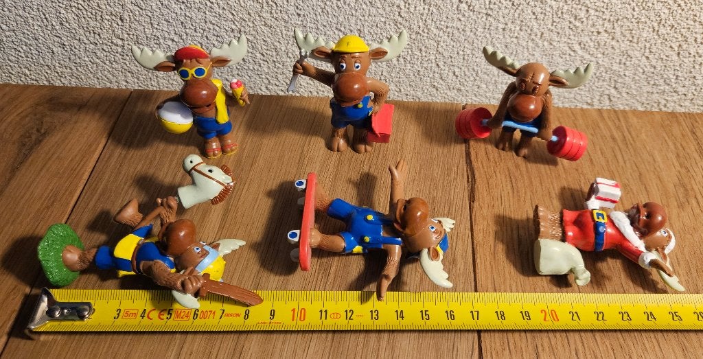 IKEA eland 6 verschillende poppetjes en meer gave figuurtjes, Verzamelen, Ophalen of Verzenden, Zo goed als nieuw