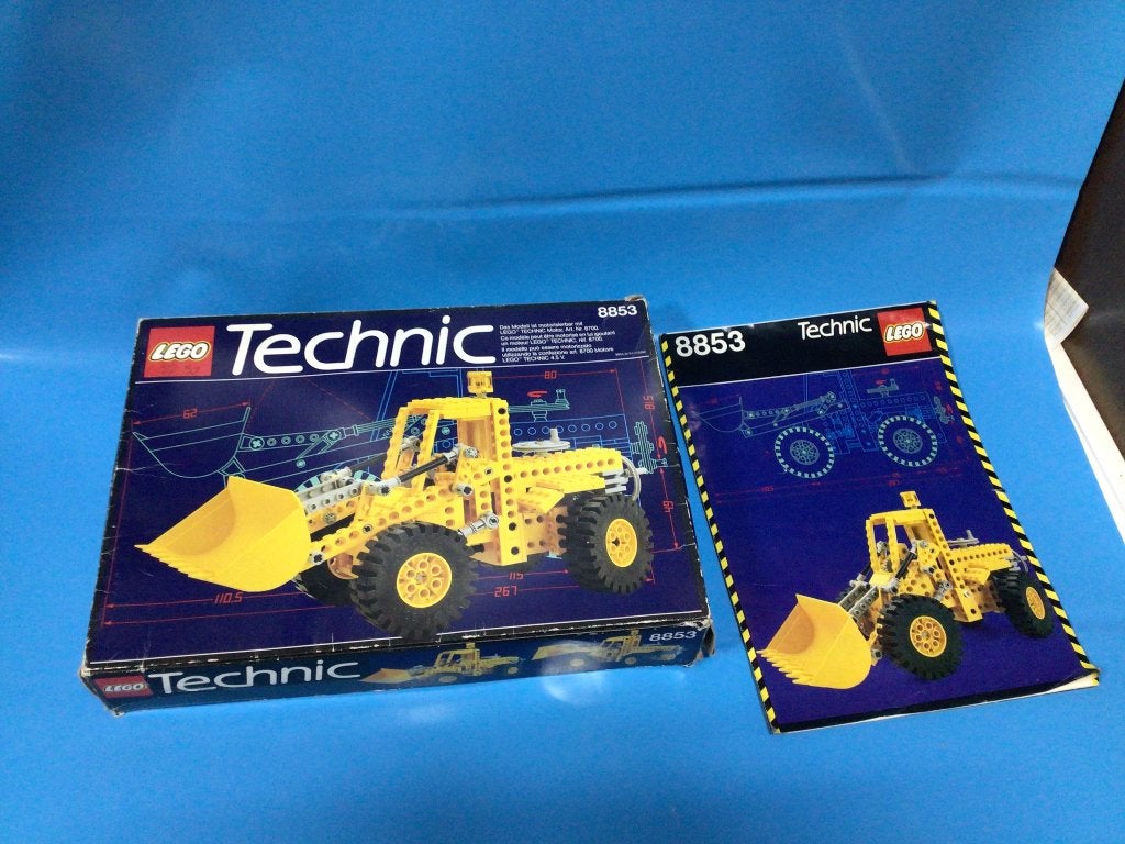 Lego Technic 8853 Graafmachine met doos en instructies, Inclusief instructies, Gebruikt, Lego, Ophalen of Verzenden