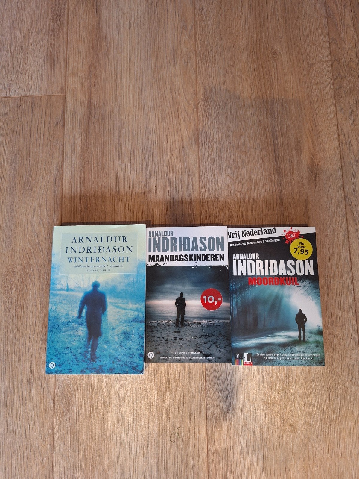 Set van 3 thrillers van Arnaldur Indridason, Boeken, Thrillers, Ophalen of Verzenden