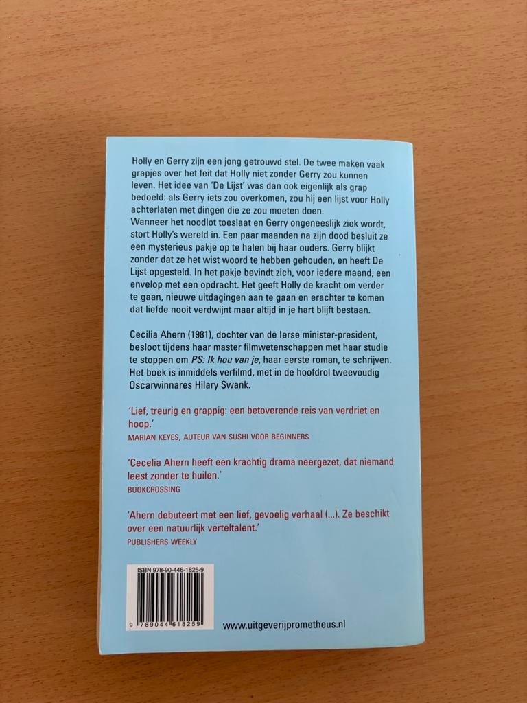 P.s. Ik hou van je, Ophalen of Verzenden, 1980 tot heden, Ongelopen, Overige thema's
