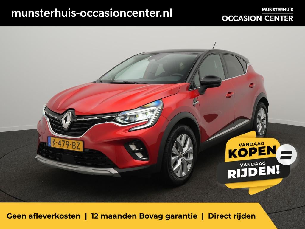 Renault Captur TCe 100 Intens - Occasion Lease vanaf €519, Auto's, Renault, Bedrijf, Te koop, Captur, ABS, Airbags, Airconditioning