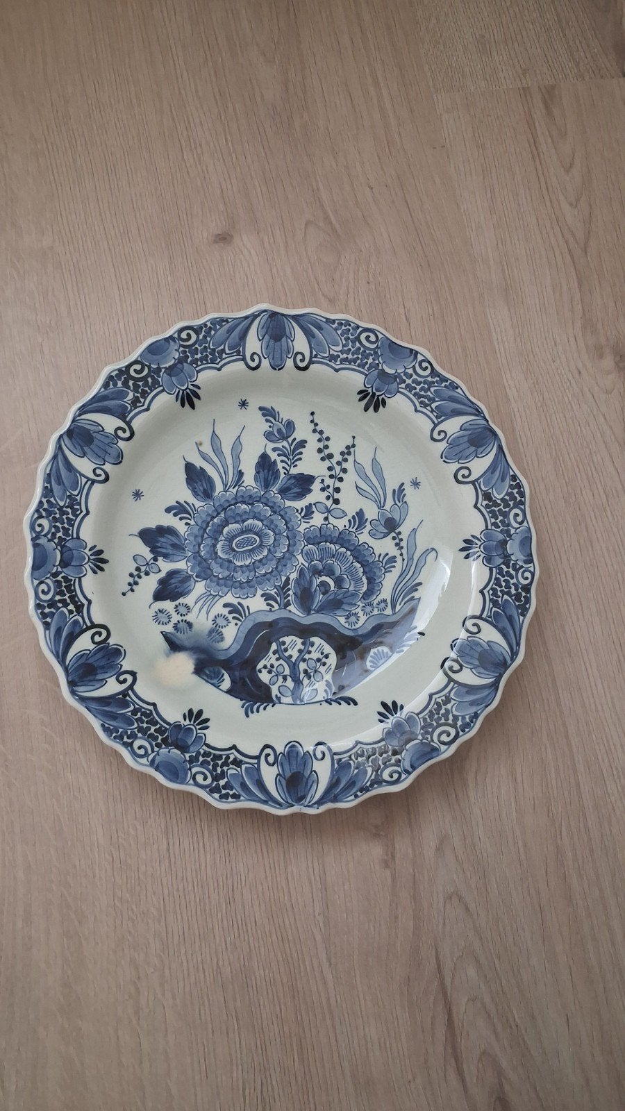 Delftsblauw bord, Antiek en Kunst, Ophalen of Verzenden
