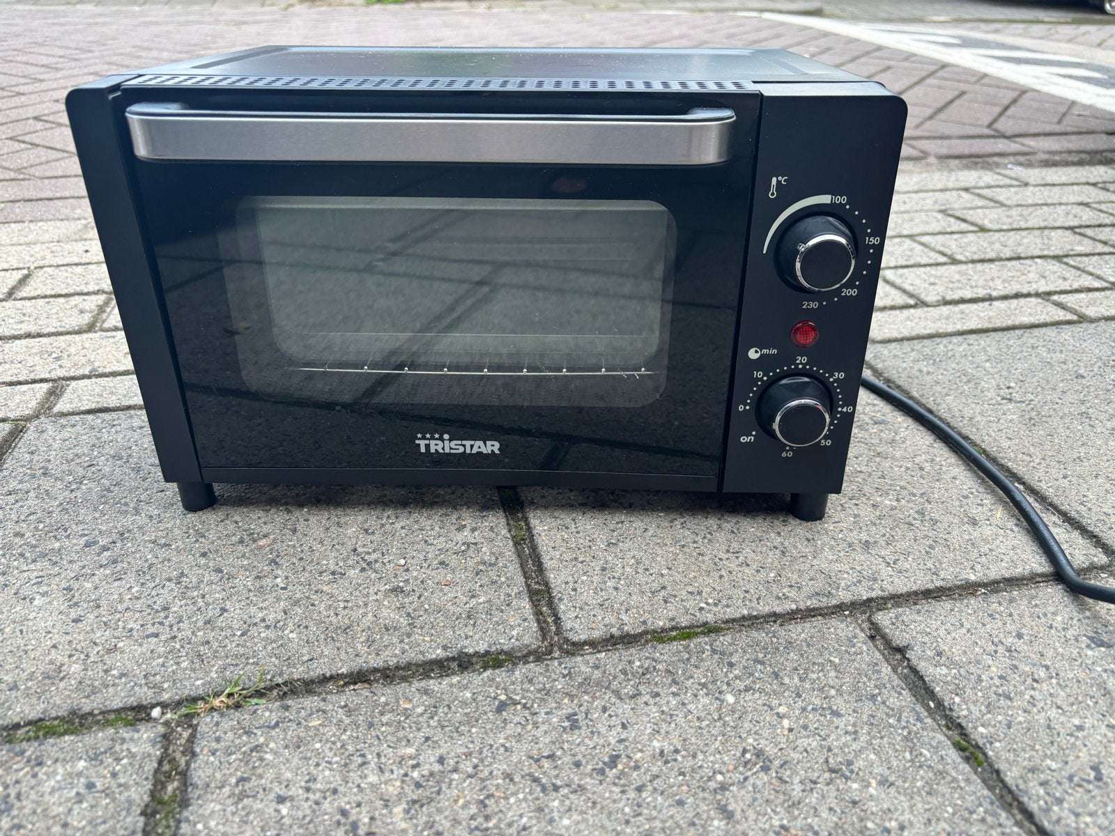 Compacte Tristar Campingoven - Perfect voor onderweg!, Witgoed en Apparatuur, Ophalen, Minder dan 45 cm, Campingoven, Zo goed als nieuw