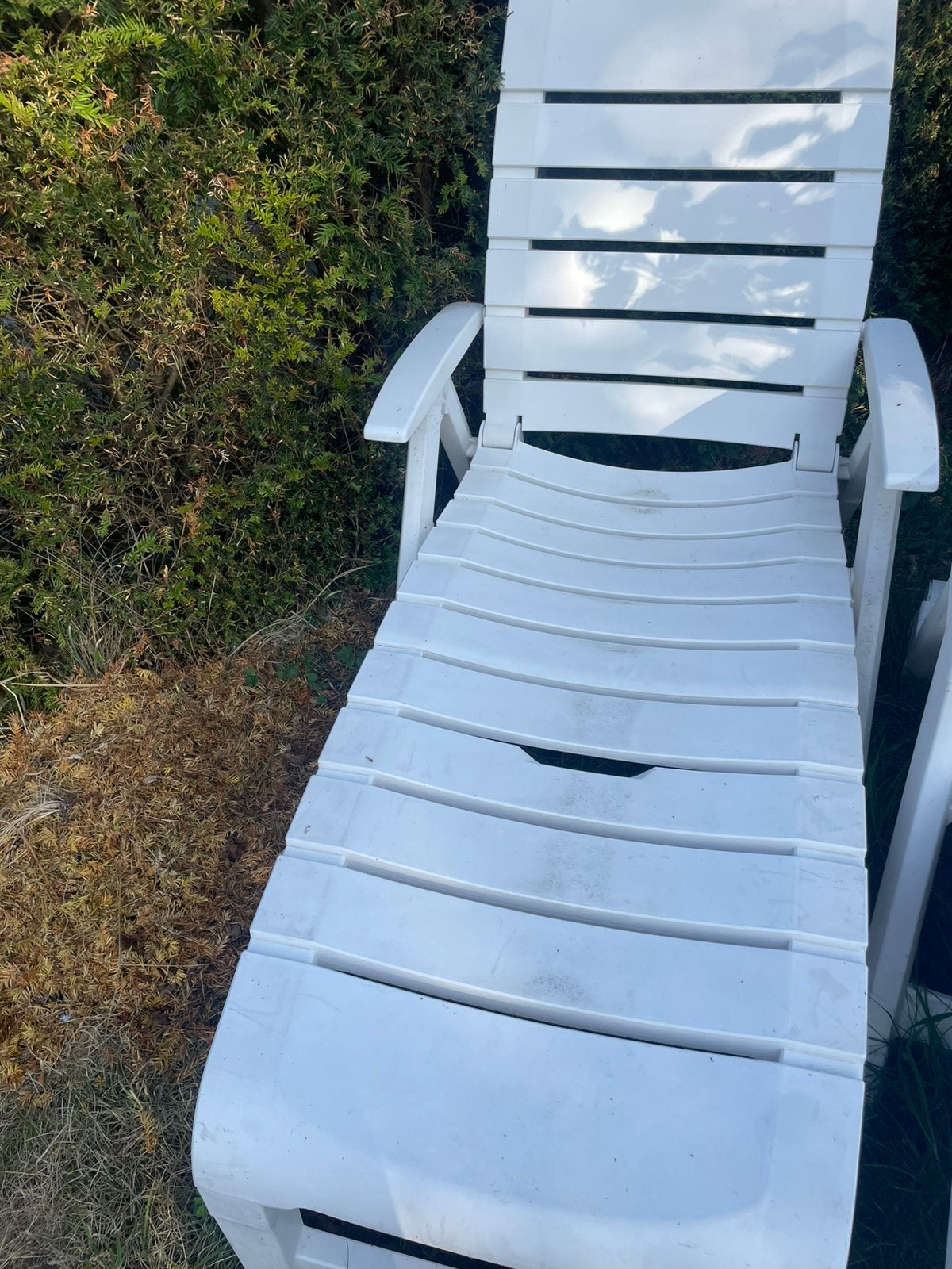 Ligbed, Tuin en Terras, Ophalen of Verzenden, Zo goed als nieuw, Aluminium