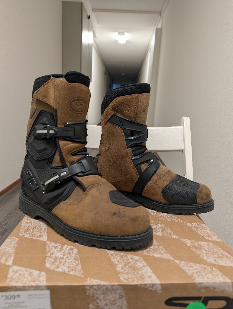 Sidi Adventure 2 Mid GoreTex Maat 43 Tobacco Kleur, Dames, Ophalen of Verzenden, Laarzen, Tweedehands