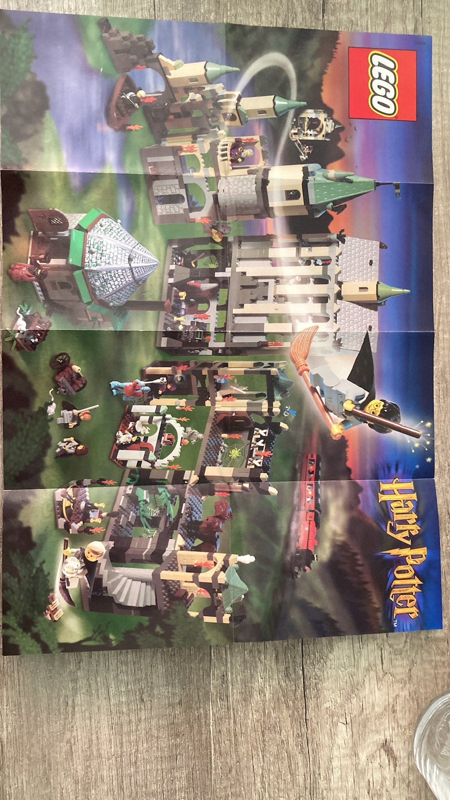 Lego Harry Potter poster - nieuwstaat, Ophalen of Verzenden, Zo goed als nieuw