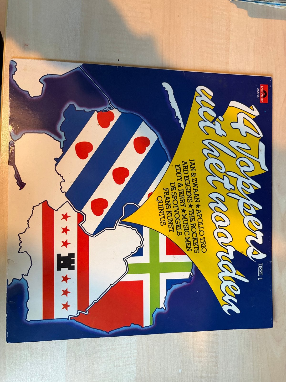 14 Toppers uit het Noorden - Deel 1 (LP), LP, Gebruikt, Ophalen of Verzenden, Complilatie