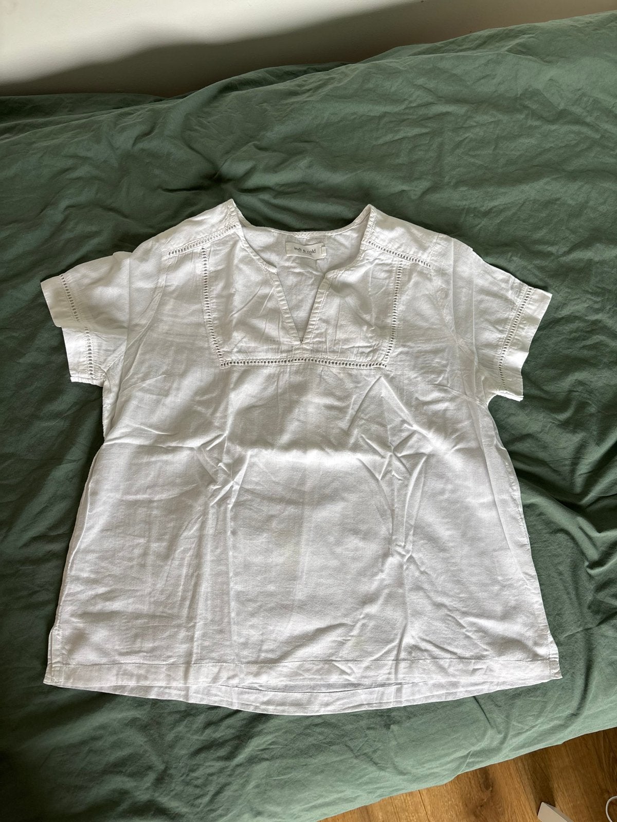 Indi & cold blouse maat M, Ophalen of Verzenden, Zo goed als nieuw, Maat 38/40 (M), Blauw