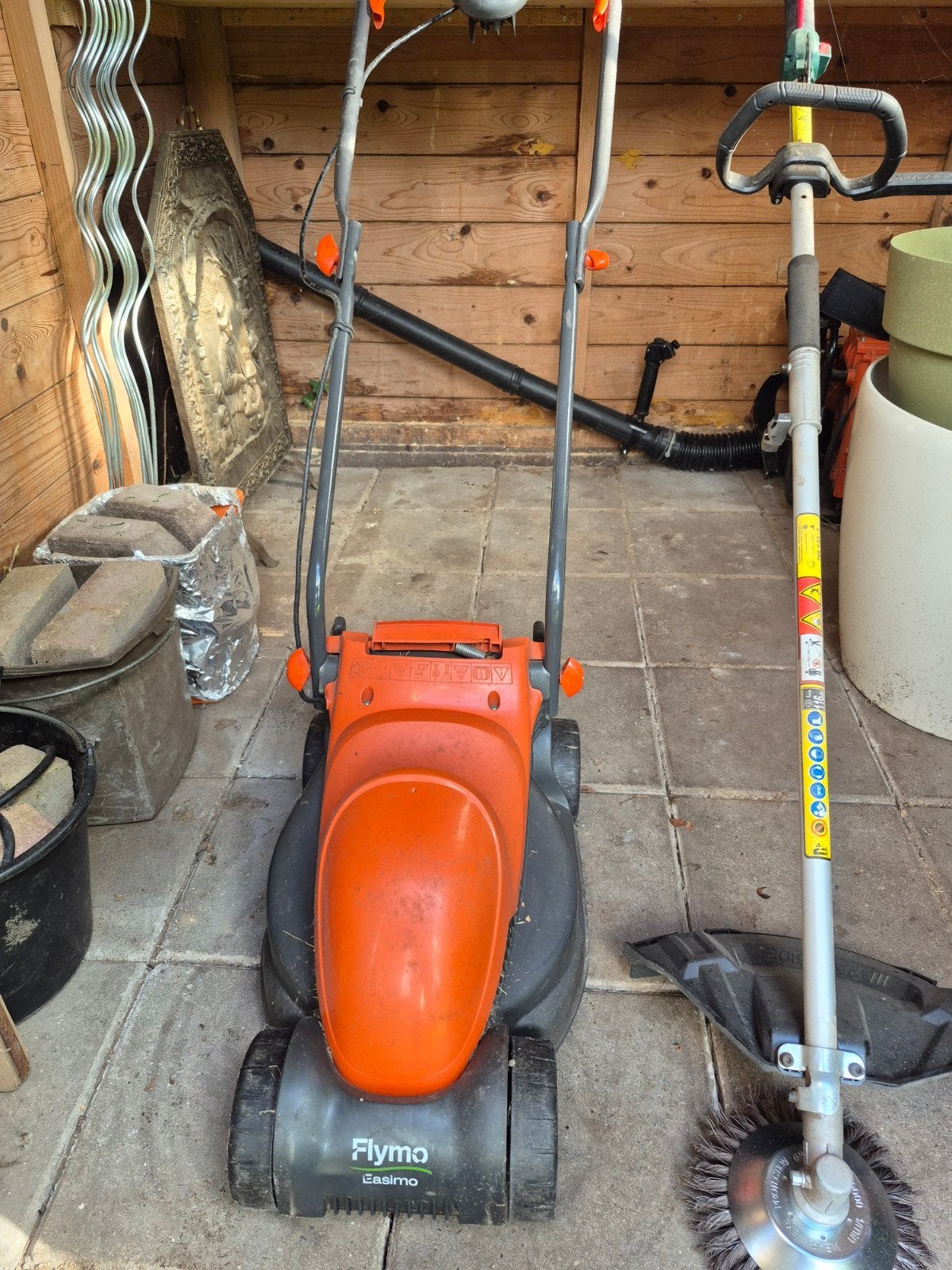 Flymo easimow electrische grasmaaier, Ophalen, Cirkelmaaier, Gebruikt, Elektrische grasmaaier