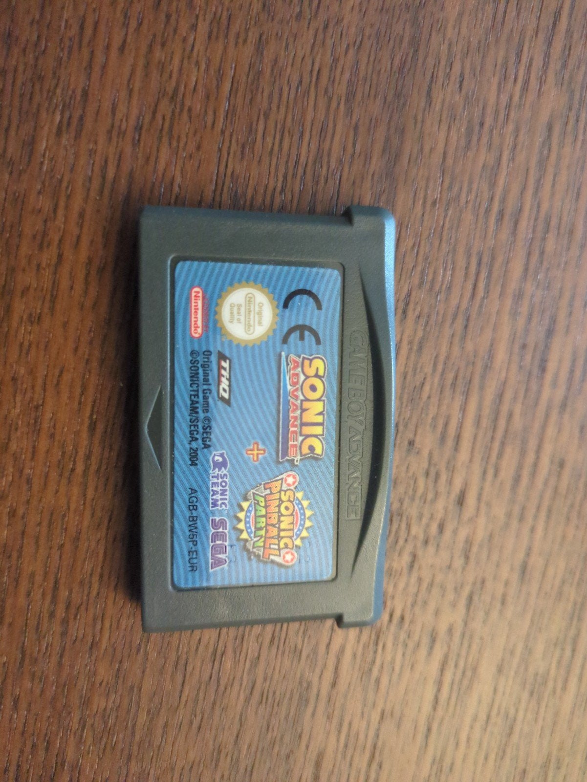 Sonic Advance & Sonic Pinball Party GBA, Spelcomputers en Games, Games | Nintendo Game Boy, Gebruikt, 1 speler, Ophalen of Verzenden