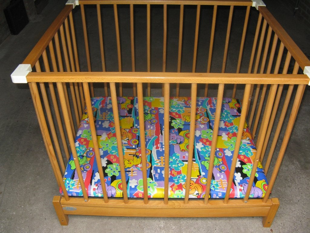Kinder baby box grondbox speelbox, Kinderen en Baby's, Boxen, Ophalen, Gebruikt, Vierkant, In hoogte verstelbaar