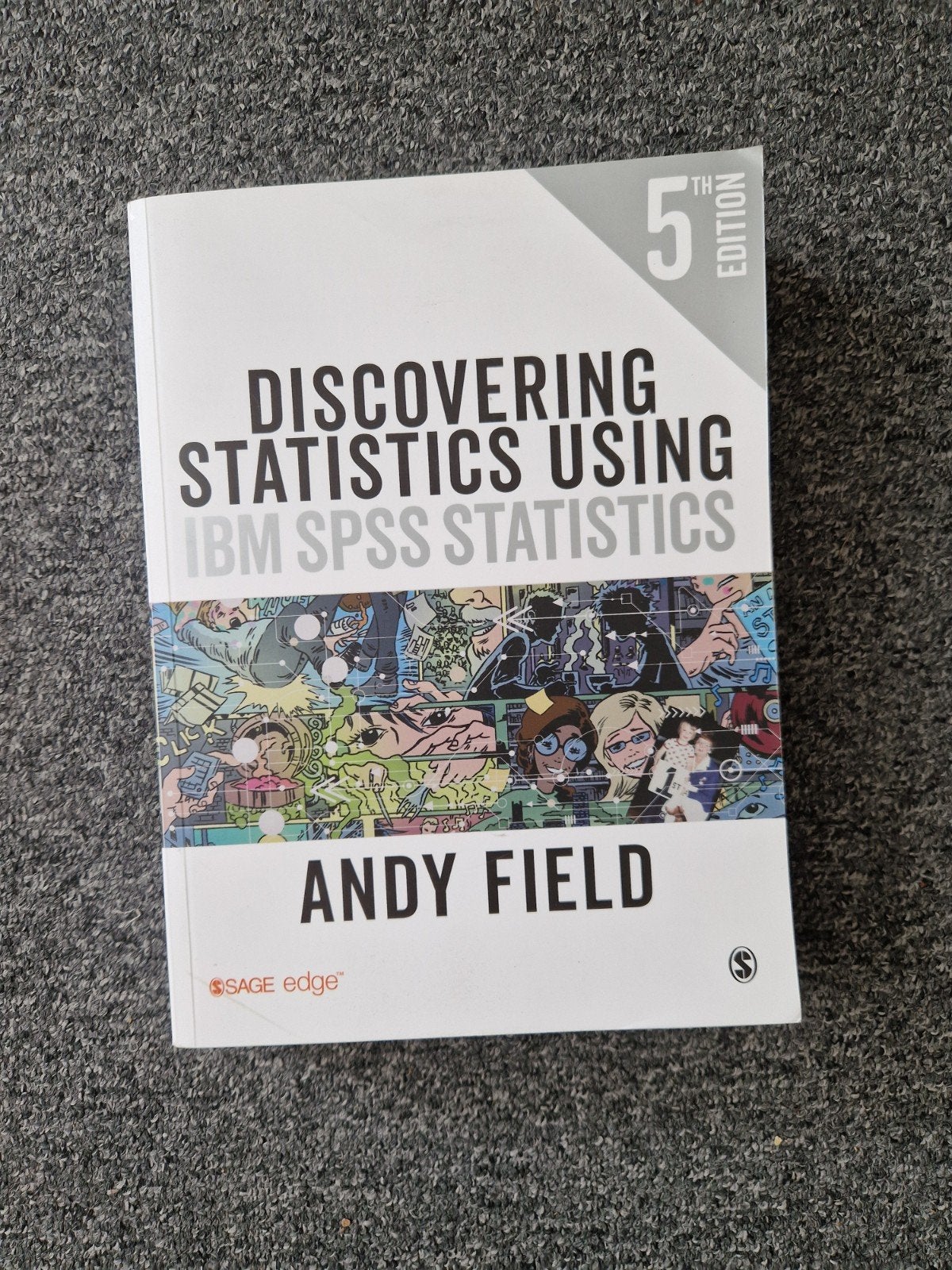 Discovering Statistics Using IBM SPSS Statistics - 5e, Zo goed als nieuw, Andy Field, Beta, HBO