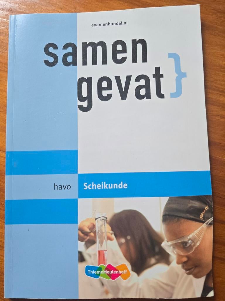 Samengevat Scheikunde HAVO - Examenbundel, Boeken, Schoolboeken, Ophalen of Verzenden, Gelezen, HAVO, Scheikunde