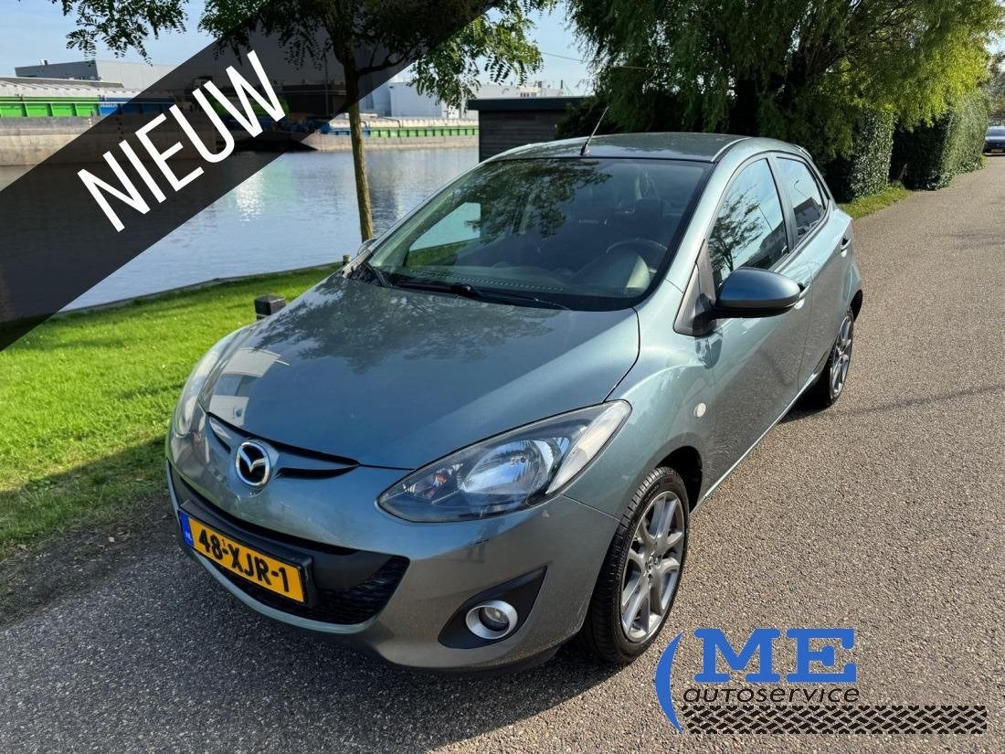 Mazda 2 - 1.3 Navigator GT|Airco|Stoelverwarming|el ramen, Euro 5, 4 cilinders, Handgeschakeld, 84 pk