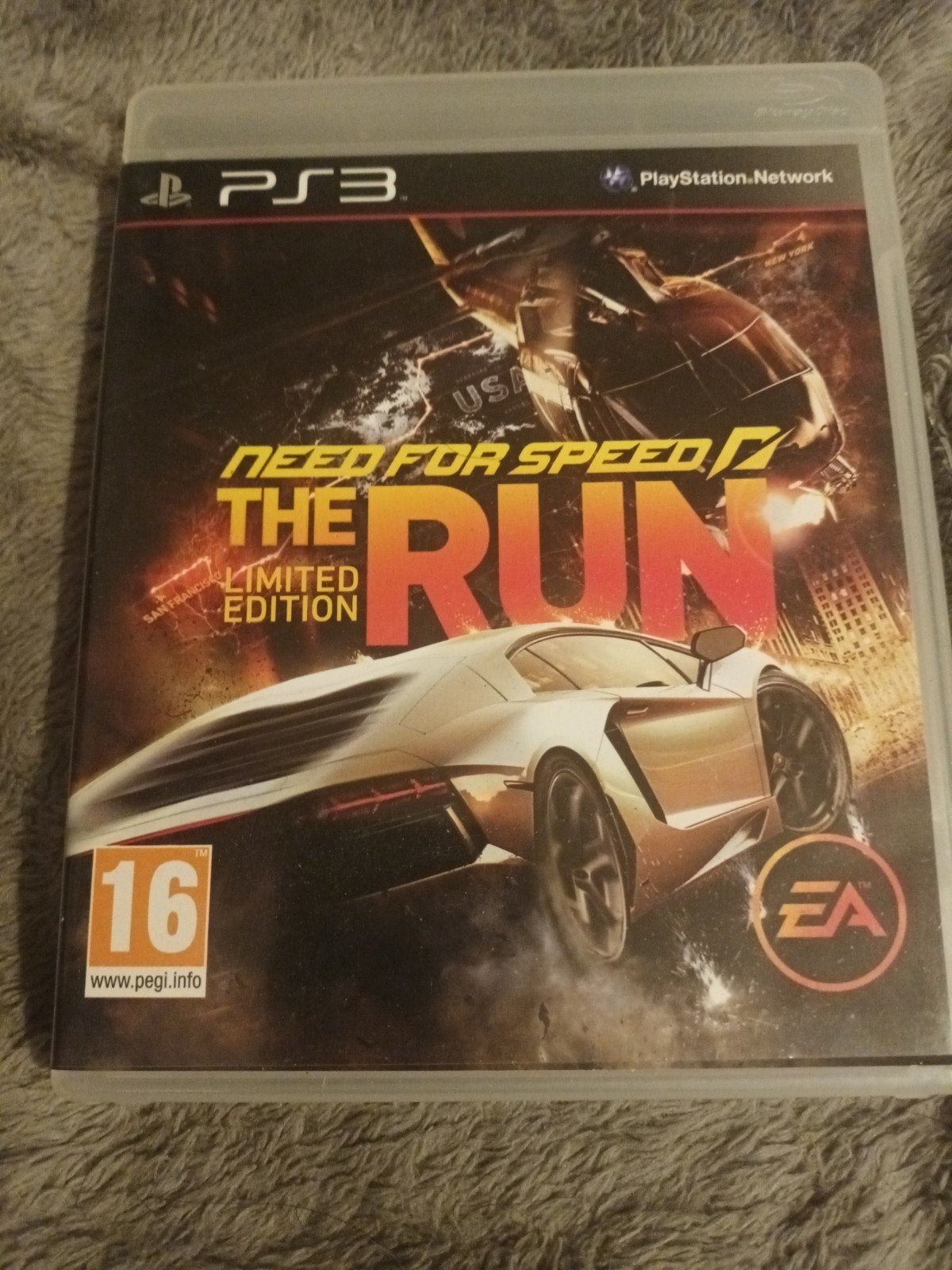 Need for Speed The Run Limited Edition PS3, Online, Gebruikt, 1 speler, Racen en Vliegen