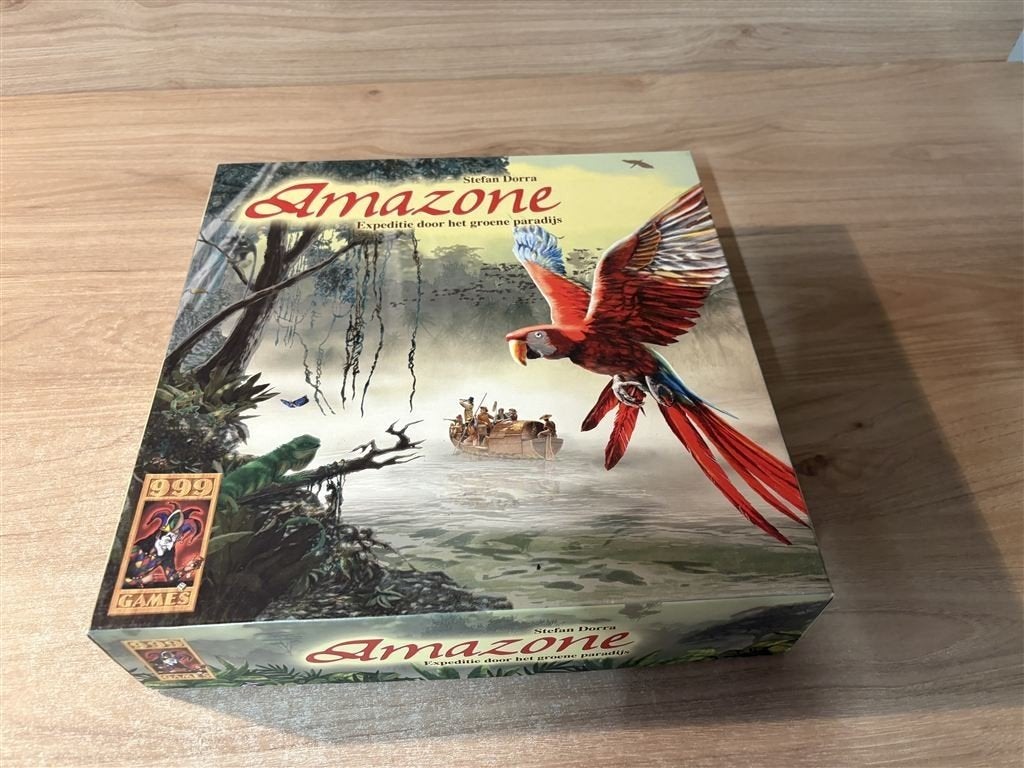 amazone 999 games - s7060, Hobby en Vrije tijd, Gezelschapsspellen | Bordspellen, Ophalen of Verzenden, Zo goed als nieuw