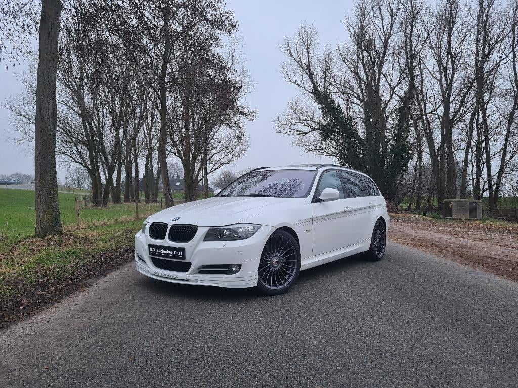 BMW ALPINA B3S Allrad E91 2011 Lci 400Pk Wit Pano H&K 335i, Auto's, Automaat, Euro 5, 1800 kg, Zwart