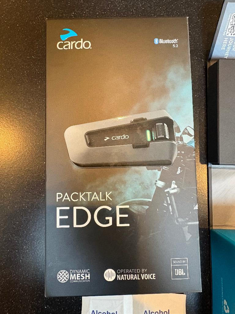 Cardo packtalk edge z.g.a.n., Ophalen of Verzenden, Zo goed als nieuw
