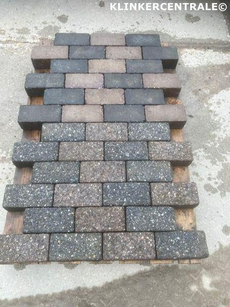 370m2 mix heide antraciet betonklinkers straatstenen bkk bss
