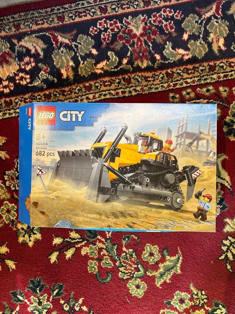 LEGO City 60466 Bulldozer - Nieuw in geopende doos, City, Lego, Ophalen of Verzenden, Zo goed als nieuw