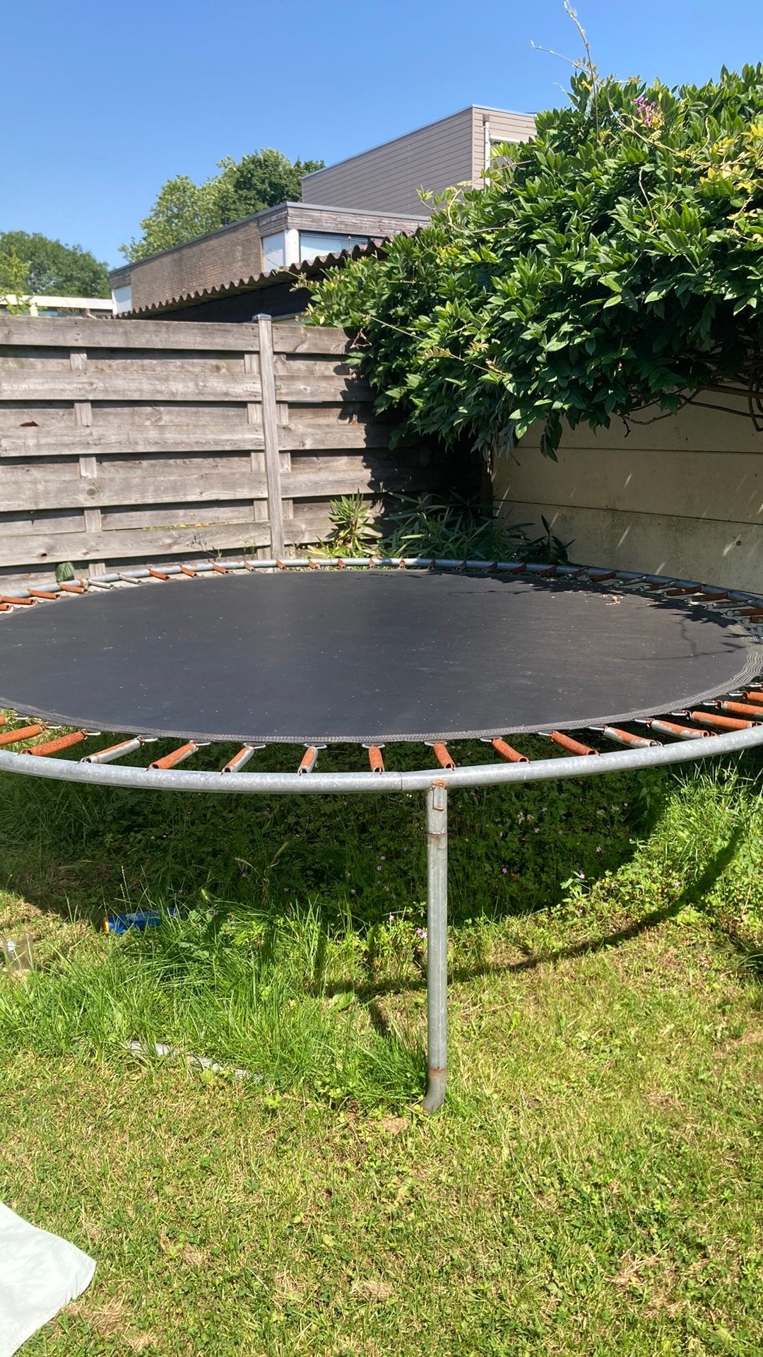 Trampoline 3 meter, Ophalen, Gebruikt