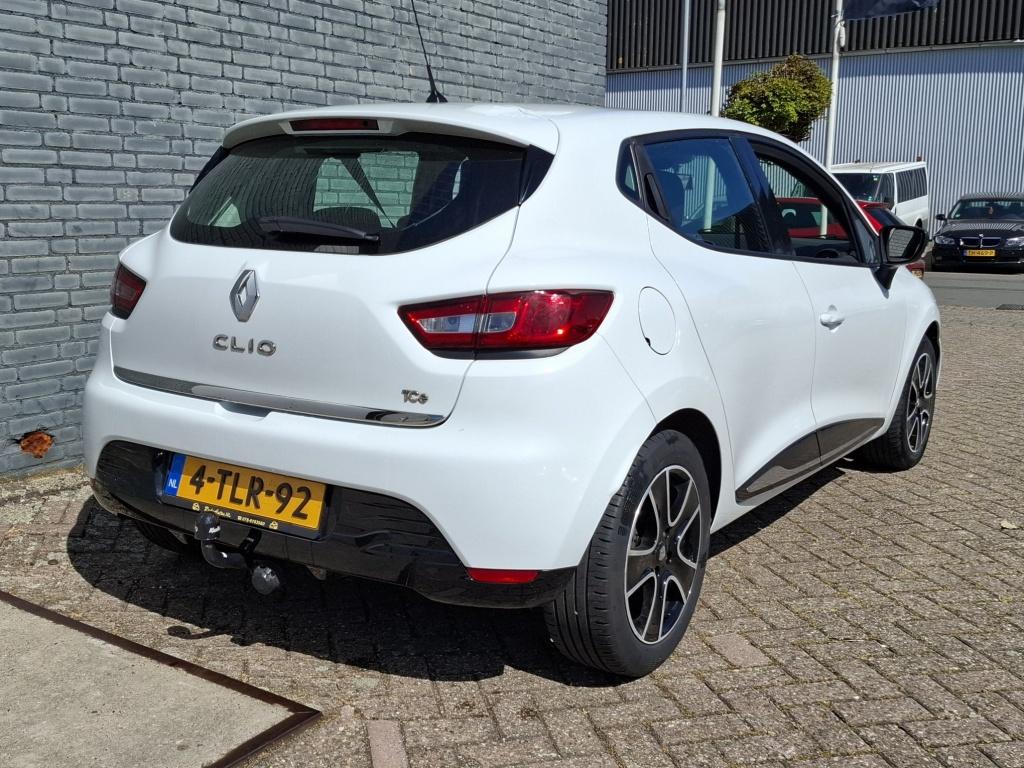 Renault Clio 0.9 TCe Expression Nw Distr Airco/Cruise/Navi, 540 kg, Wit, Origineel Nederlands, Handgeschakeld