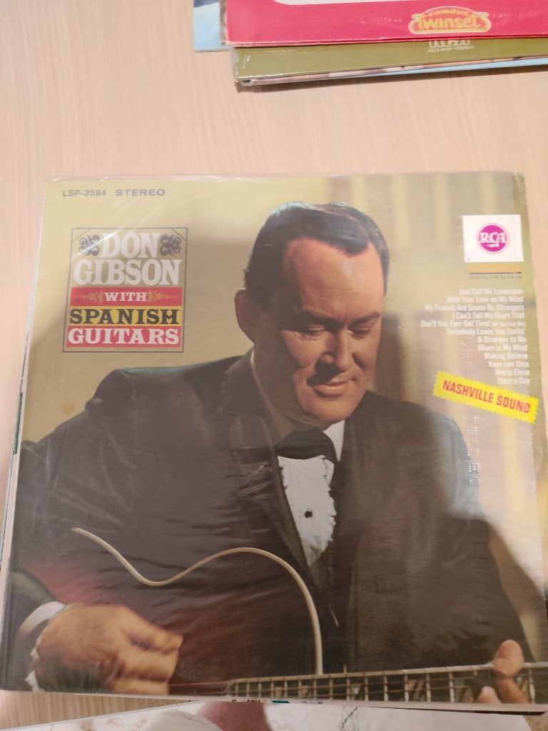 Don Gibson With Spanish Guitars. USA. LP0012, LP, Gebruikt, Verzenden, 12 inch
