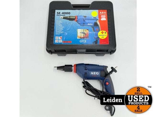 AEG SE 4000 Gipsplaat schroevendraaier, AEG, Zo goed als nieuw, Support@afg.com, Heinrich-Hertz-Str. 4
64331 Weiterstadt
Germany