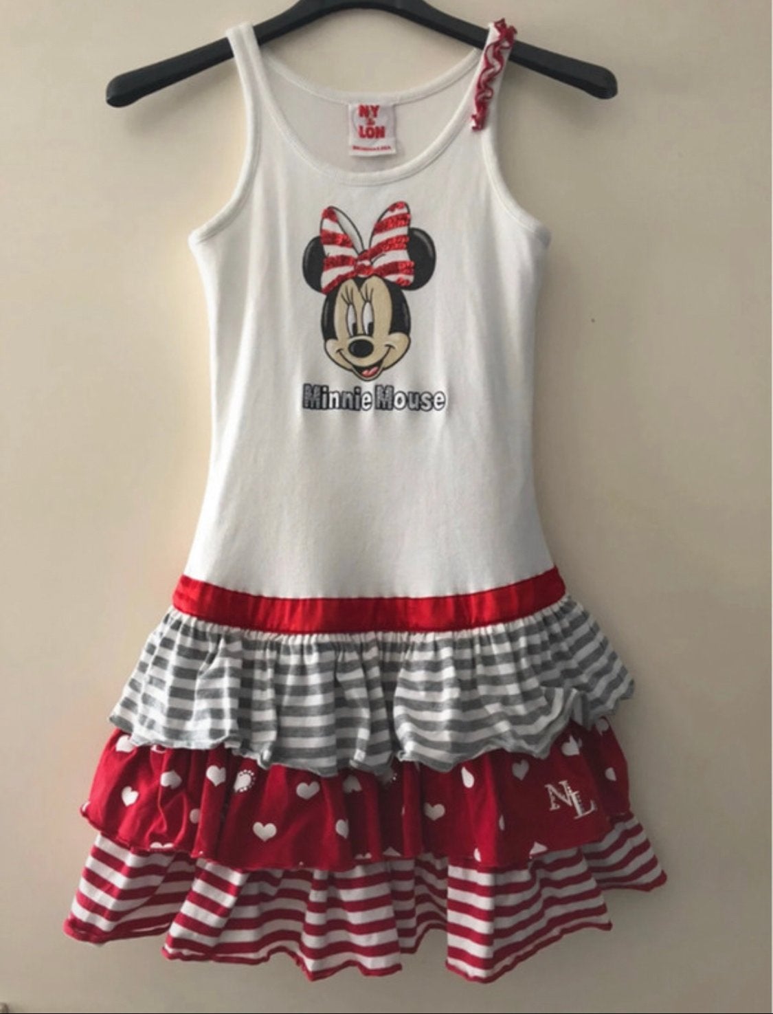 Minnie Mouse zomerjurkje Monnalisa maat 134/140, Ophalen of Verzenden, Zo goed als nieuw, Meisje, Jurk of Rok