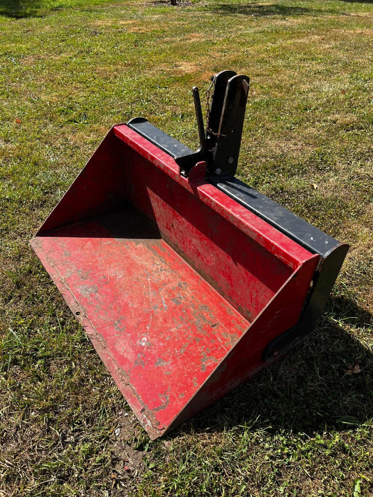 minitractor grondbak 100cm, Ophalen, Gebruikt