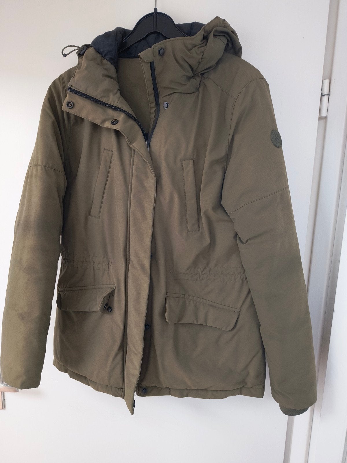Bien Bleu winterjas maat L, Kleding | Dames, Maat 42/44 (L), Ophalen of Verzenden, Gedragen, Groen
