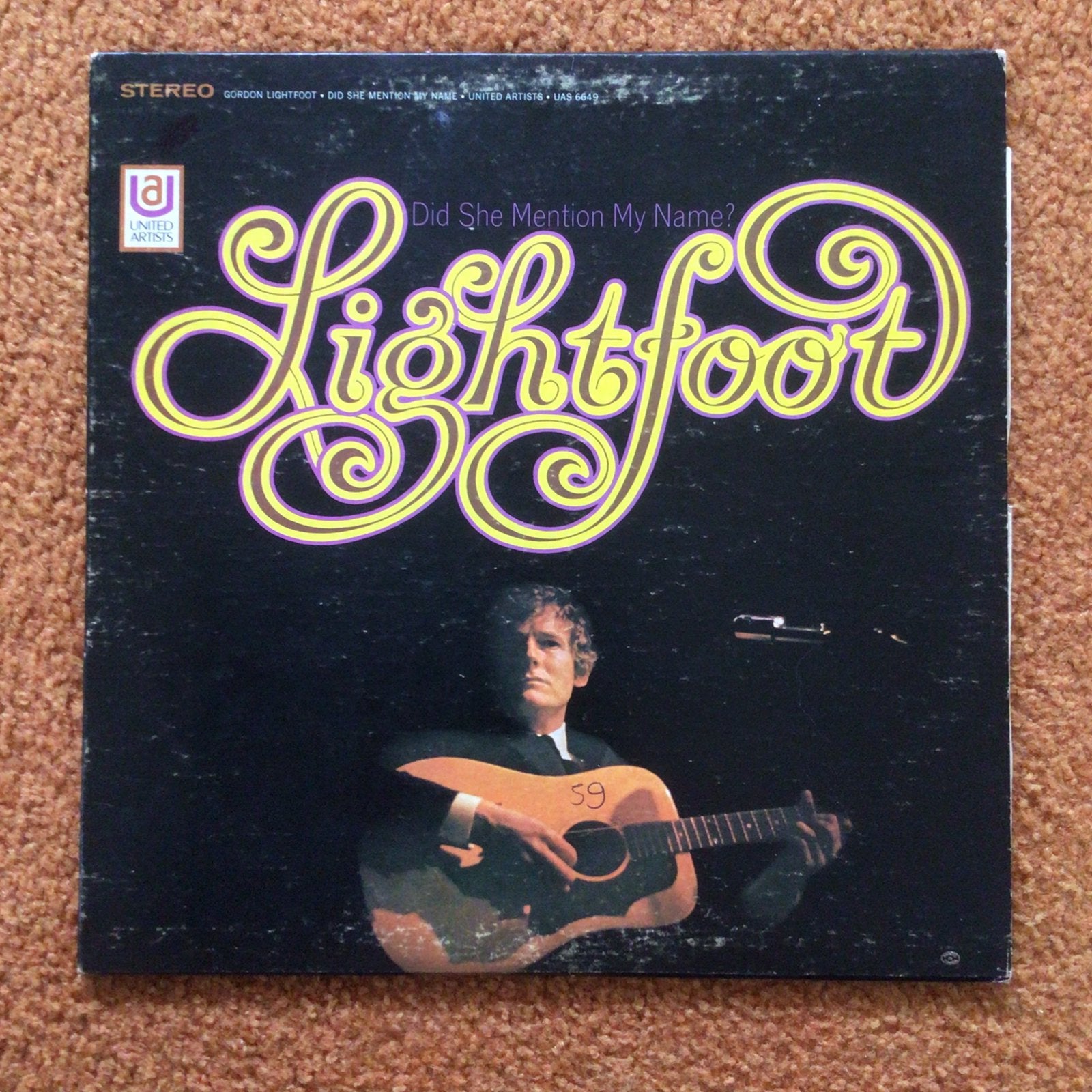 Lp - Gordon Lightfoot - did she mention my name?, Ophalen of Verzenden, Zo goed als nieuw, LP