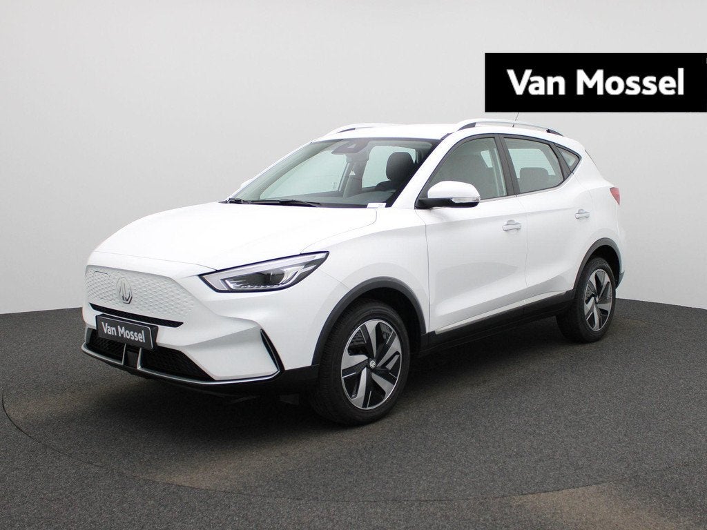 MG ZS EV Standard Range 50kWh Comfort | Navi | Camera | CarP, Auto's, MG, 12 maanden, Stof, ZS, Wit