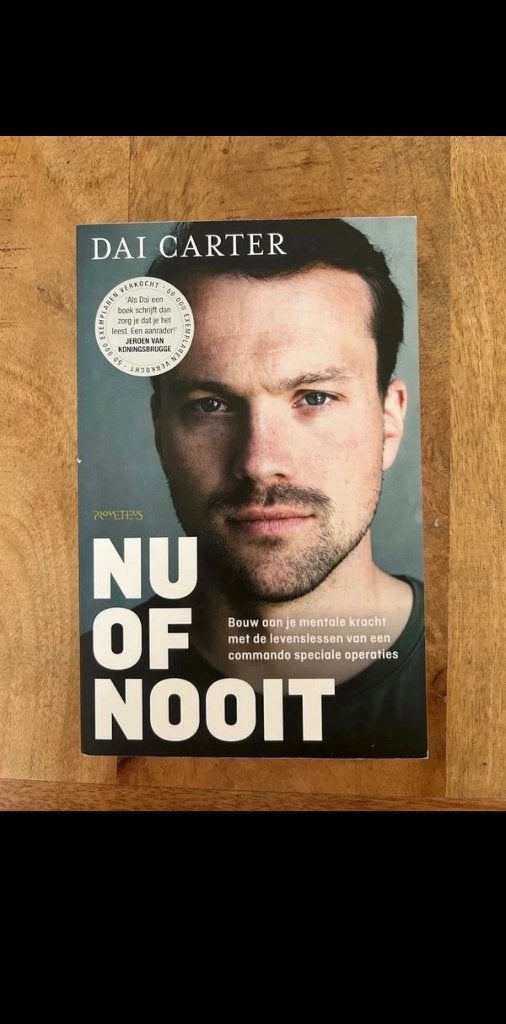 Dai Carter nu of nooit, Ophalen of Verzenden, Zo goed als nieuw, Dai Carter